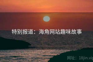 特别报道：海角网站趣味故事