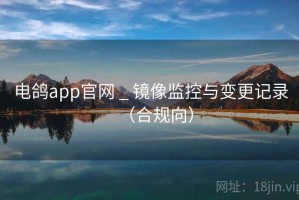 电鸽app官网 _ 镜像监控与变更记录（合规向）