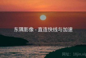 东隅影像 - 直连快线与加速