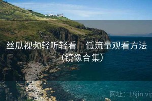 丝瓜视频轻听轻看｜低流量观看方法（镜像合集）