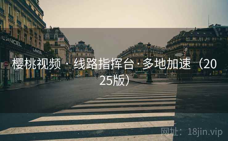 樱桃视频 · 线路指挥台·多地加速（2025版）