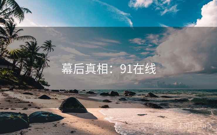 幕后真相：91在线