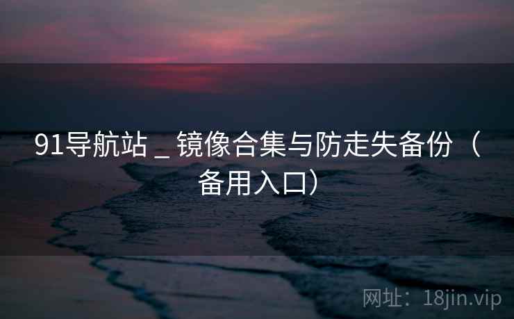 91导航站 _ 镜像合集与防走失备份（备用入口）